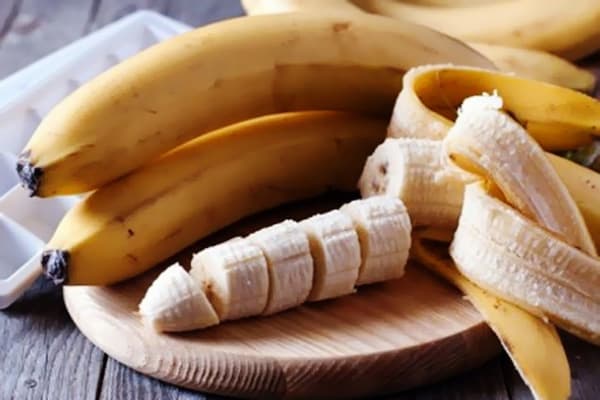 Sliced banana