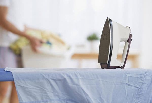 ironing shirts