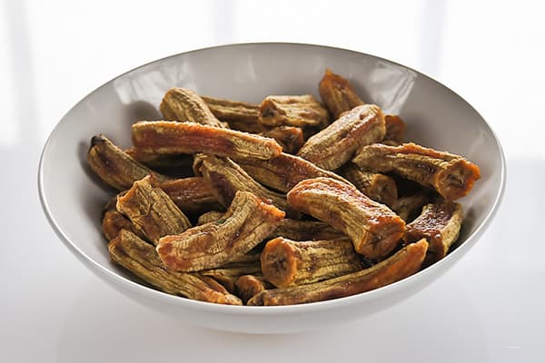 Dried bananas
