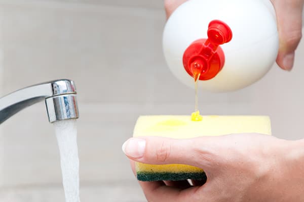 Dishwashing gel