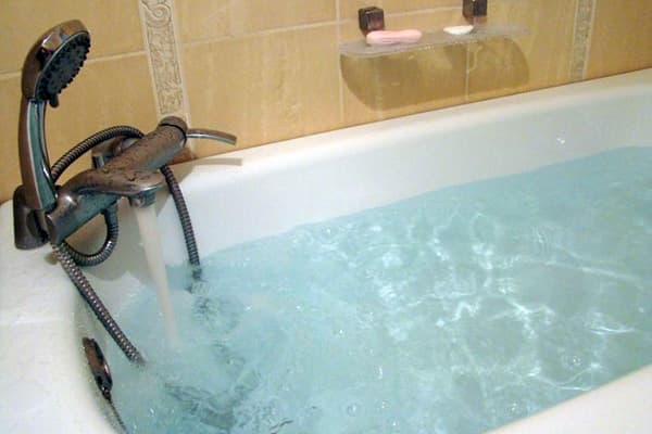 Bleach bath