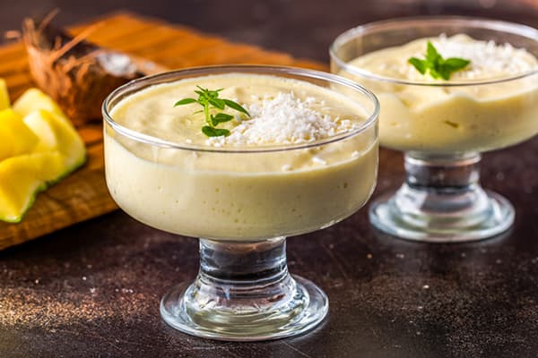 Mango un kokosriekstu putas