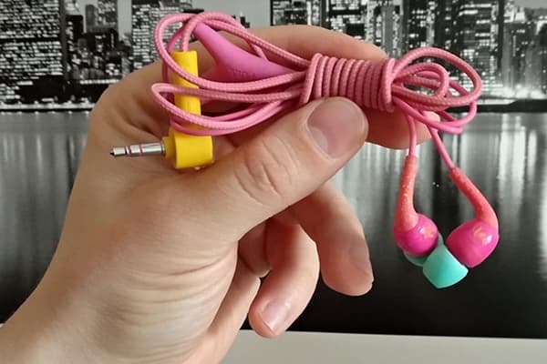 Folded Headphones