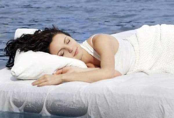 girl on the mattress