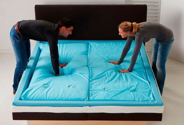 water mattress use