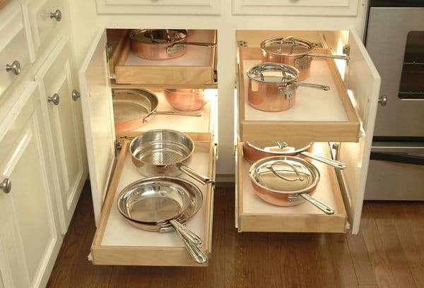 pans storage organizer