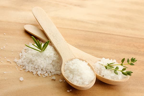 Coarse salt