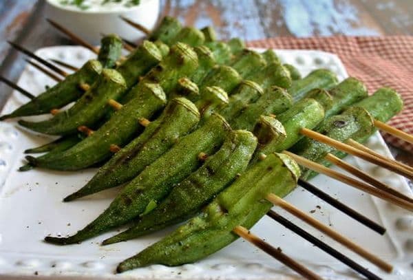 barbecue okra