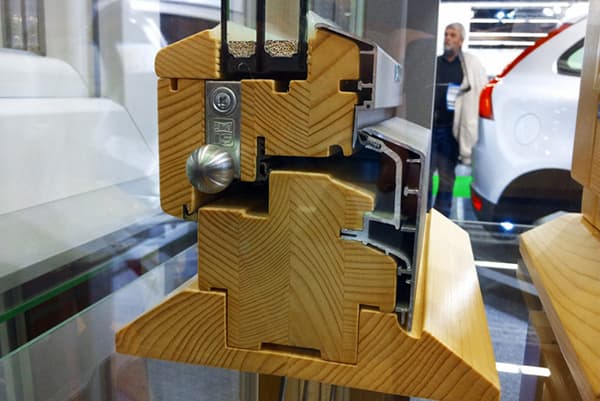 Wooden window profile