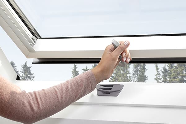 Attic window opening