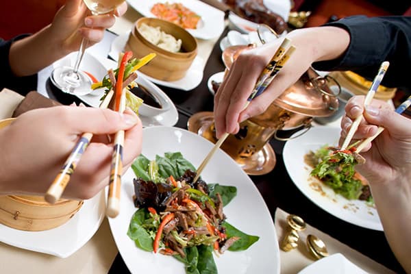 Lunch from common dishes