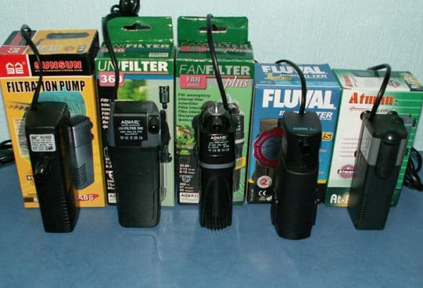 Filters of different brands