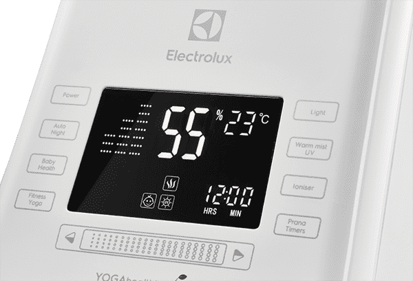 Ultraskaņas mitrinātāja displejs Electrolux Suite