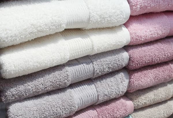 Stacked towels