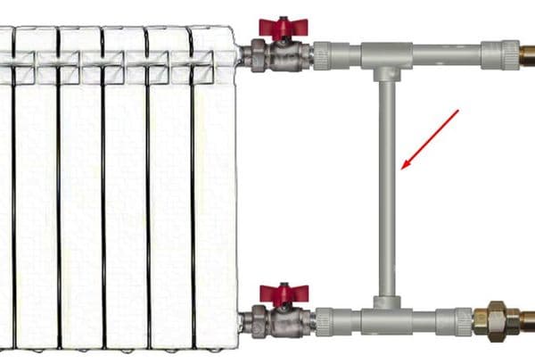Bypass in the heating system