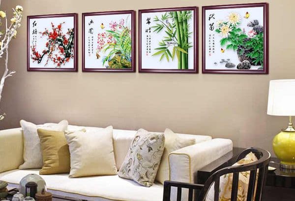 Paintings on the wall