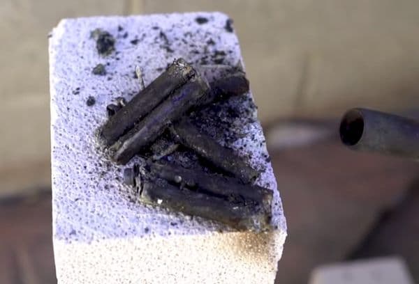 exploded batteries