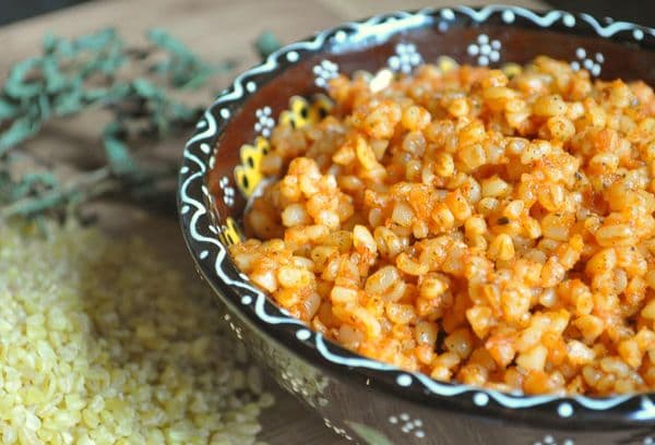 bulgur dish