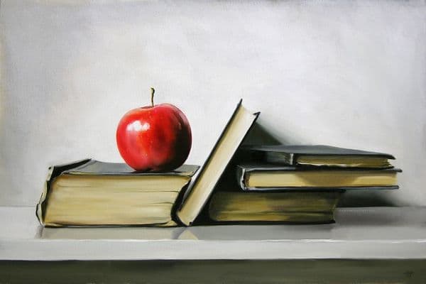 Eliminating odors from books