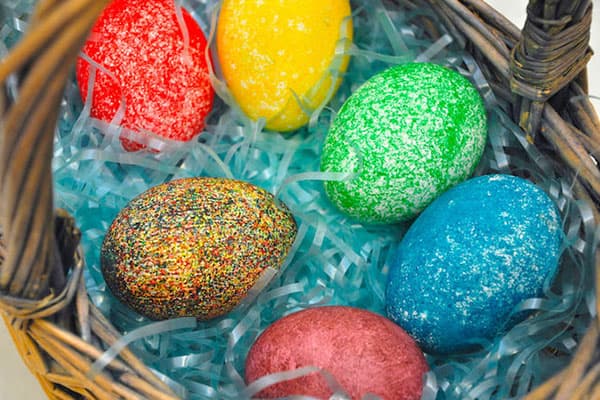 Speckled Easter Eggs