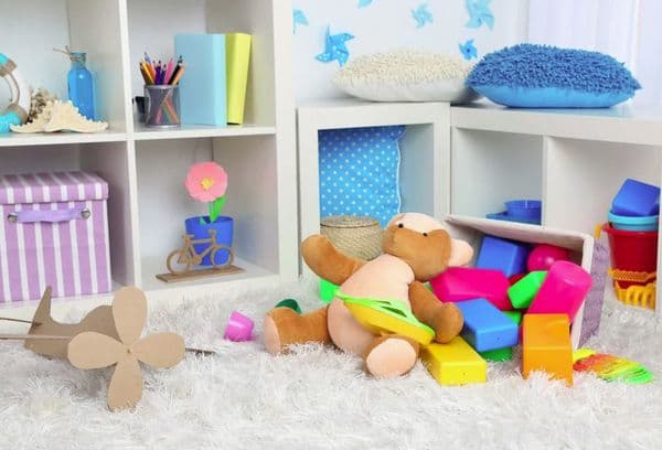 Toys in the nursery