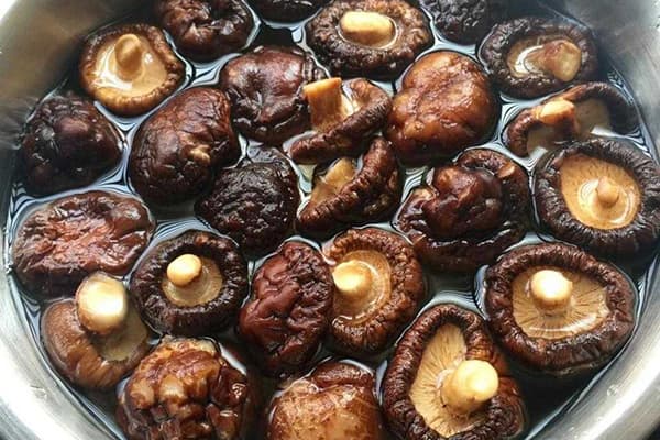 Soaked Mushrooms