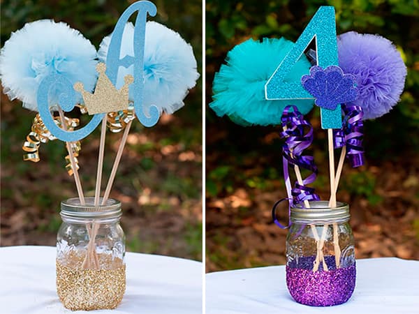 Decor for a table for a children's holiday