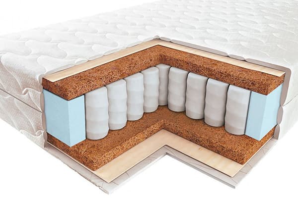 The composition of the orthopedic mattress