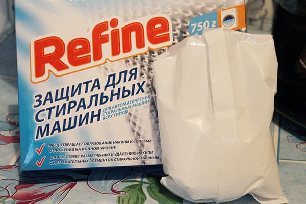 Rifine veļas mazgājamās mašīnas tīrītājs
