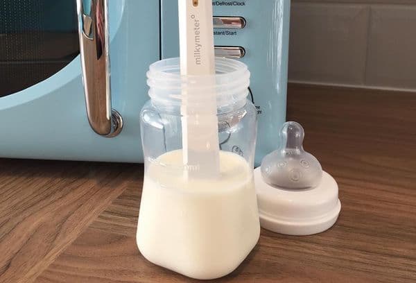 Breast milk heating