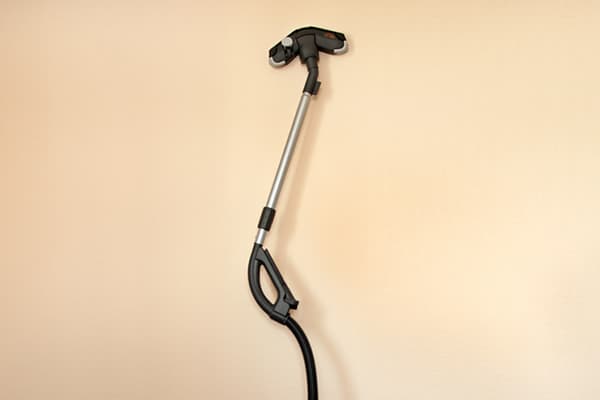Vacuuming a wall