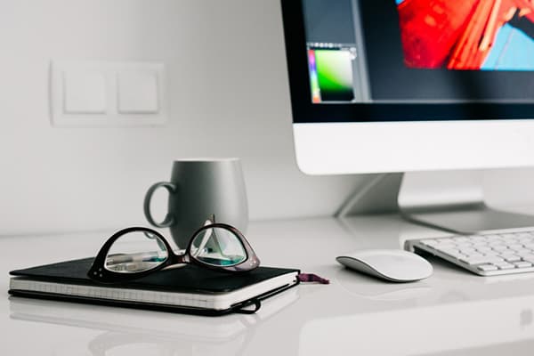 Items on the desktop