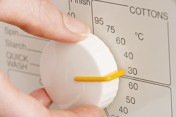 The choice of temperature washing