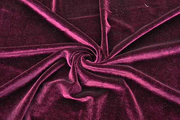 Faux velor