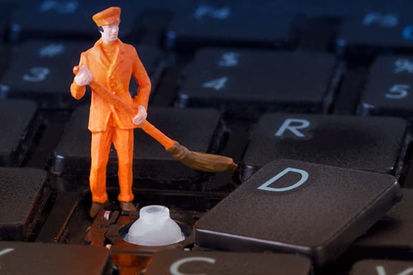 Keyboard cleaning