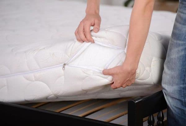 Mattress in a case