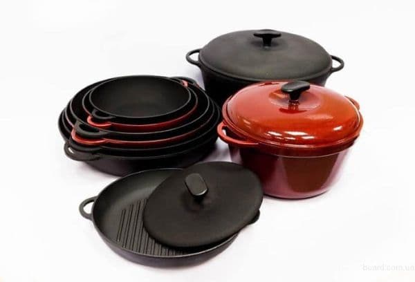 cast iron cookware