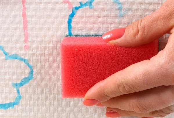 sponge cleaning