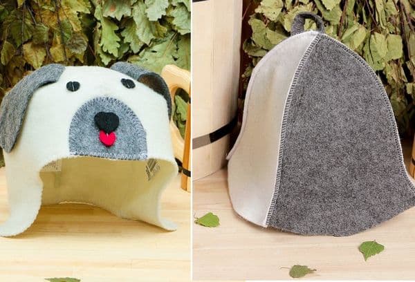 hats for the bath