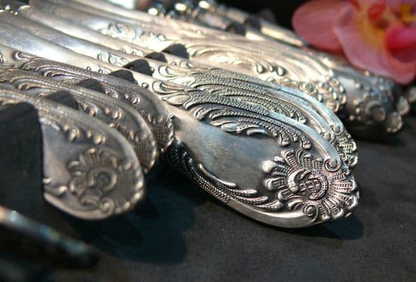 Spoons and forks from cupronickel