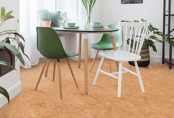 Cork floor