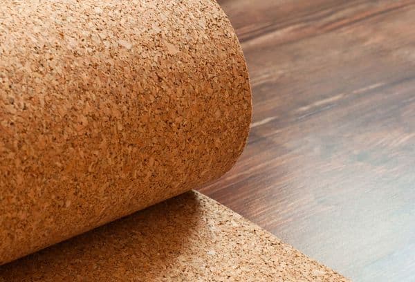 Cork flooring