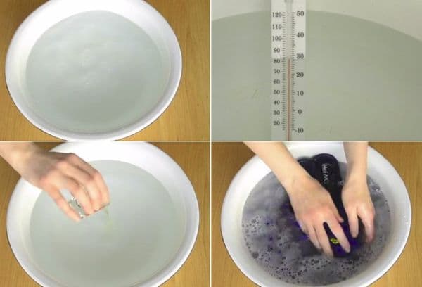 washing slippers
