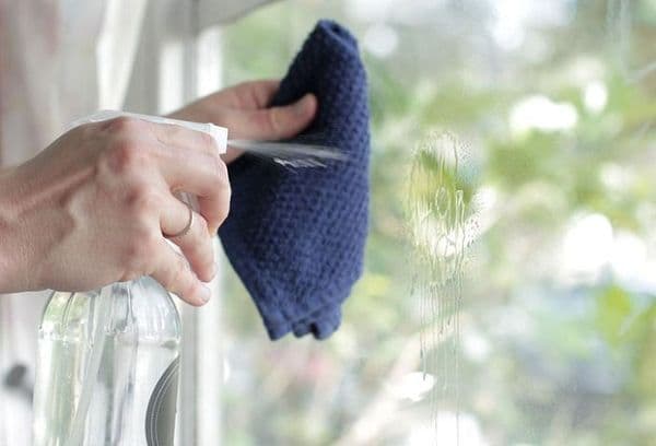 Washing windows