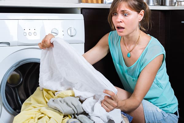 The stain did not wash out