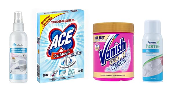 Stain removers