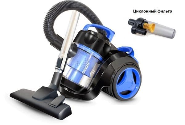 Putekļu sūcēja ciklona filtrs