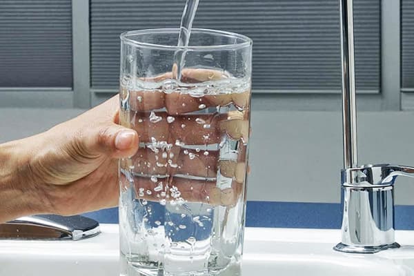 Filtered tap water