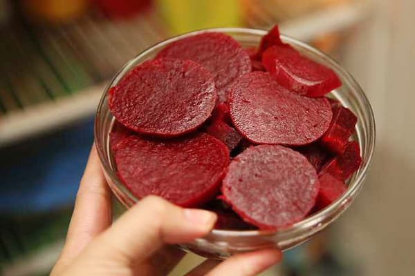 Boiled beets