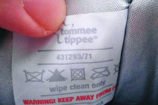 Thermal bag label